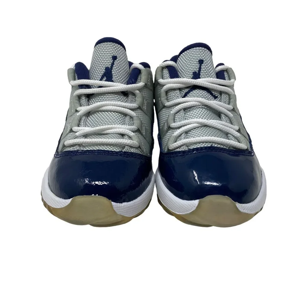 Air‎ Jordan 11 XI Low Georgetown Toddler Size 9C Blue Grey 505836-007 B Grade
